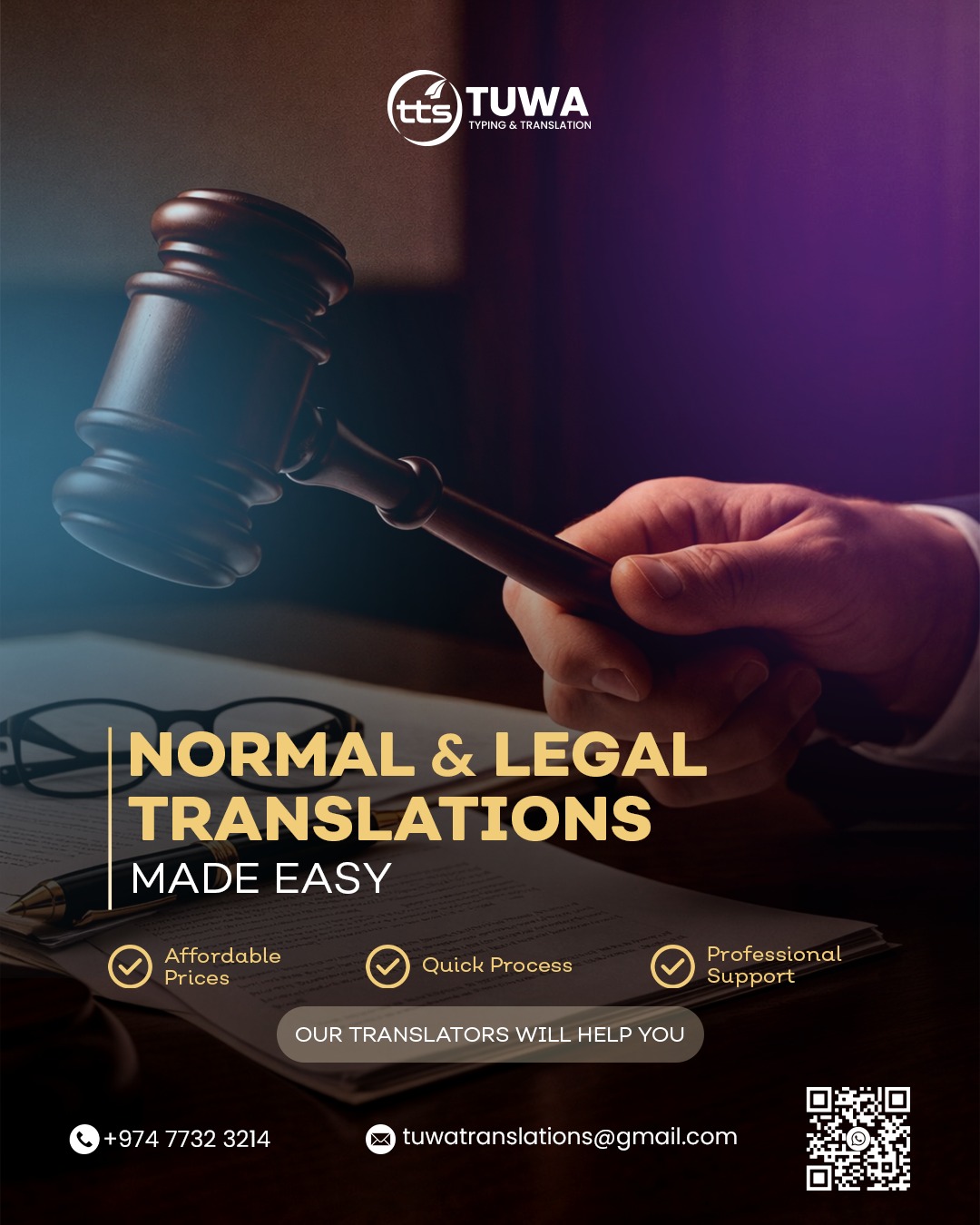 Legal Translation services Qatar